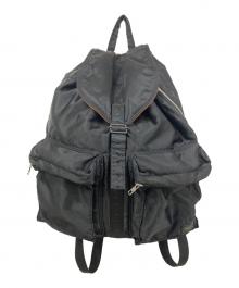 PORTER（ポーター）の古着「リュック/タンカー」｜ブラック
