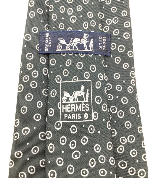 HERMES（エルメス）HERMES (エルメス) ネクタイ グリーン サイズ:-の古着・服飾アイテム
