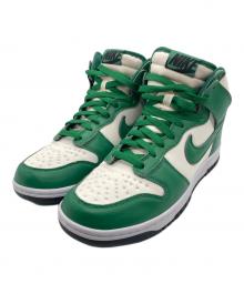 NIKE（ナイキ）の古着「ハイカットスニーカー」｜ホワイト×グリーン