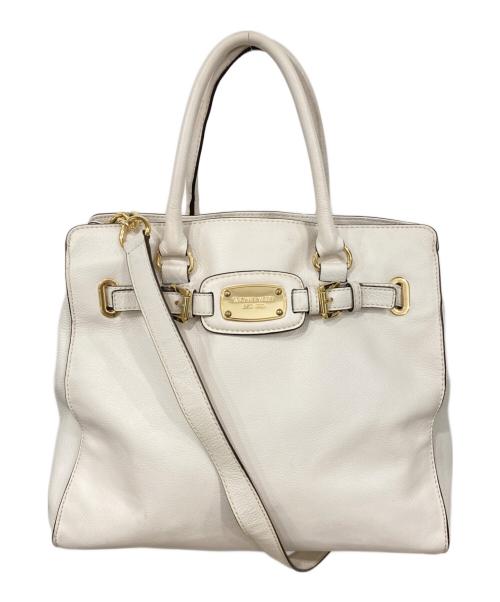 MICHAEL KORS（マイケル・コース）MICHAEL KORS (マイケル・コース) 2WAYバッグ グレーの古着・服飾アイテム