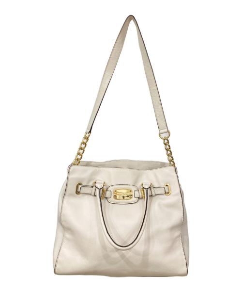 MICHAEL KORS（マイケル・コース）MICHAEL KORS (マイケル・コース) 2WAYバッグ グレーの古着・服飾アイテム