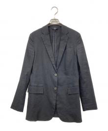 theory（セオリー）の古着「リネン混テーラードジャケット」｜ブラック