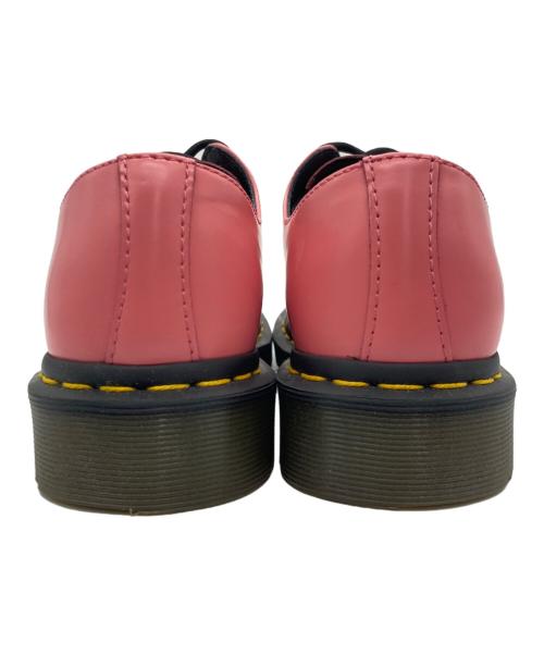 Dr.Martens（ドクターマーチン）Dr.Martens (ドクターマーチン) 3ホールシューズ ピンク×ブラック サイズ:US Mの古着・服飾アイテム