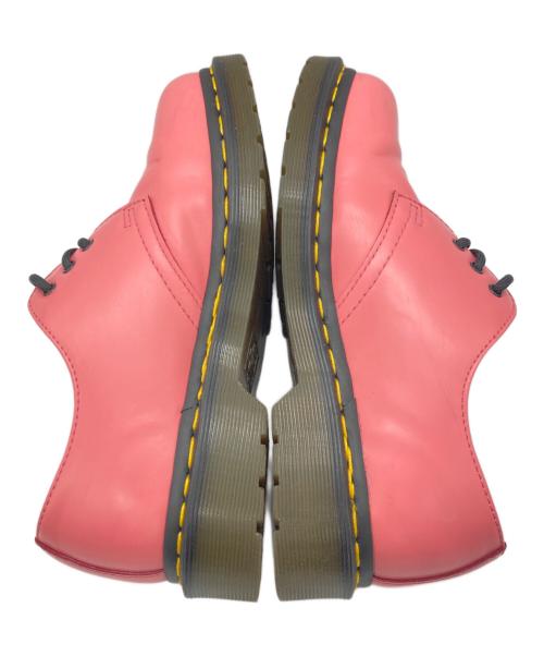 Dr.Martens（ドクターマーチン）Dr.Martens (ドクターマーチン) 3ホールシューズ ピンク×ブラック サイズ:US Mの古着・服飾アイテム