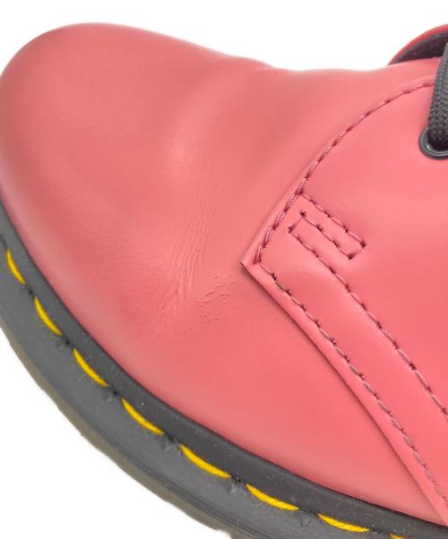 Dr.Martens（ドクターマーチン）Dr.Martens (ドクターマーチン) 3ホールシューズ ピンク×ブラック サイズ:US Mの古着・服飾アイテム