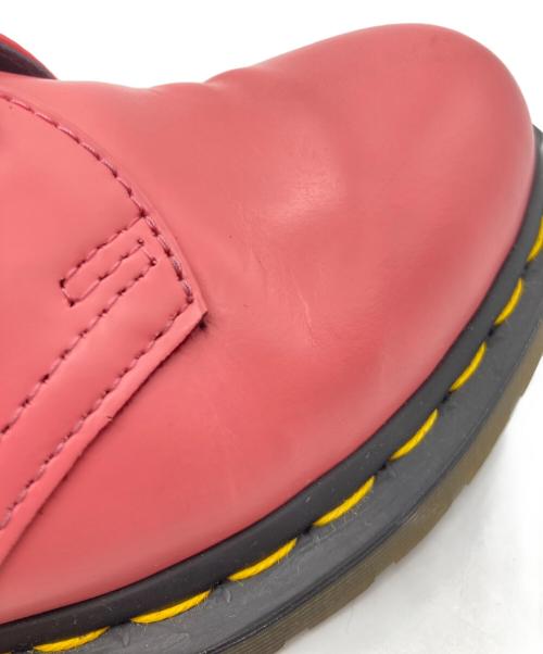 Dr.Martens（ドクターマーチン）Dr.Martens (ドクターマーチン) 3ホールシューズ ピンク×ブラック サイズ:US Mの古着・服飾アイテム