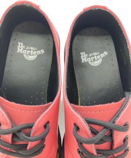 Dr.Martens（ドクターマーチン）Dr.Martens (ドクターマーチン) 3ホールシューズ ピンク×ブラック サイズ:US Mの古着・服飾アイテム