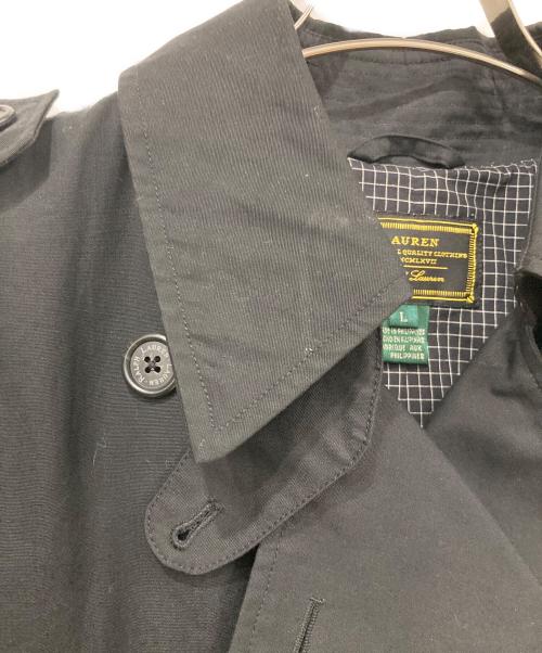 RALPH LAUREN（ラルフローレン）RALPH LAUREN (ラルフローレン) トレンチコート ブラック サイズ:Lの古着・服飾アイテム