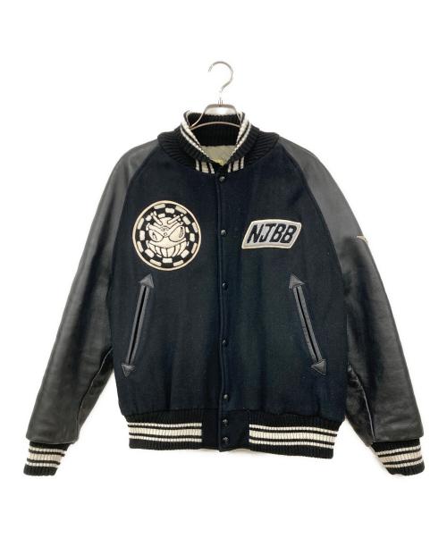 HEWITT MFG（ヒューイットエフエムジー）HEWITT MFG (ヒューイットエフエムジー) スタジャン ブラック サイズ:SIZE 48の古着・服飾アイテム