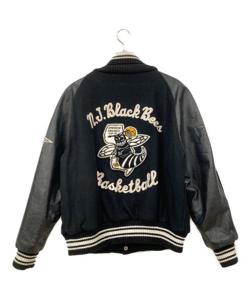 HEWITT MFG（ヒューイットエフエムジー）HEWITT MFG (ヒューイットエフエムジー) スタジャン ブラック サイズ:SIZE 48の古着・服飾アイテム