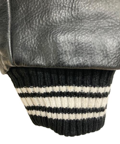 HEWITT MFG（ヒューイットエフエムジー）HEWITT MFG (ヒューイットエフエムジー) スタジャン ブラック サイズ:SIZE 48の古着・服飾アイテム