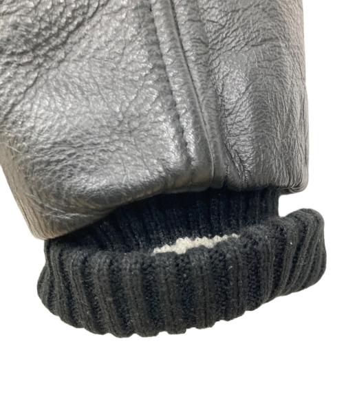 HEWITT MFG（ヒューイットエフエムジー）HEWITT MFG (ヒューイットエフエムジー) スタジャン ブラック サイズ:SIZE 48の古着・服飾アイテム