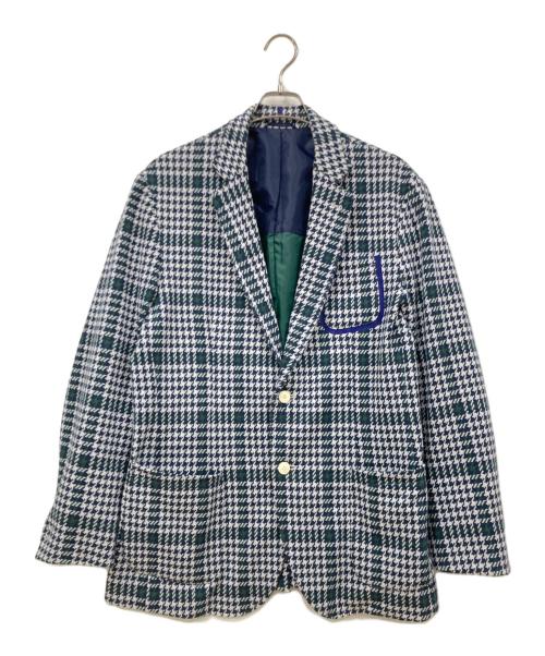 NEW BALANCE（ニューバランス）NEW BALANCE (ニューバランス) ゴルフウェア(トップス) ホワイト×グリーン サイズ:SIZE 7の古着・服飾アイテム