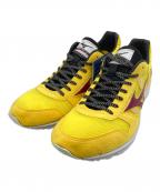 MIZUNOミズノ）の古着「ランニングシューズ」｜イエロー
