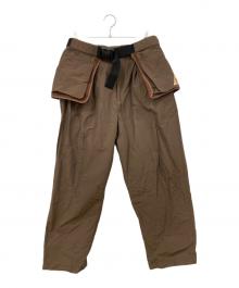 KELTY（ケルティ）の古着「ナイロンパンツ」｜ブラウン