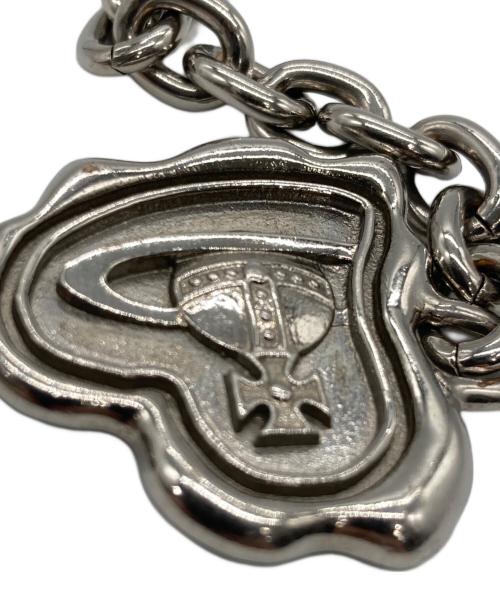Vivienne Westwood（ヴィヴィアンウエストウッド）Vivienne Westwood (ヴィヴィアンウエストウッド) ハートブレスレット シルバーカラーの古着・服飾アイテム