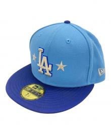 New Era（ニューエラ）の古着「キャップ」｜ブルー×スカイブルー