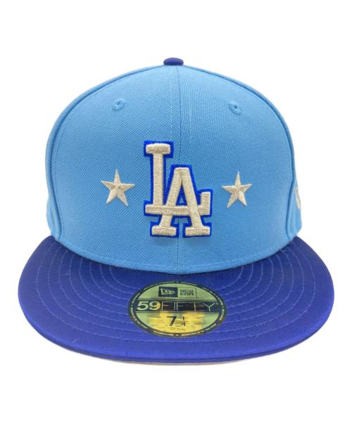 New Era（ニューエラ）New Era (ニューエラ) キャップ ブルー×スカイブルー サイズ:57.7cmの古着・服飾アイテム