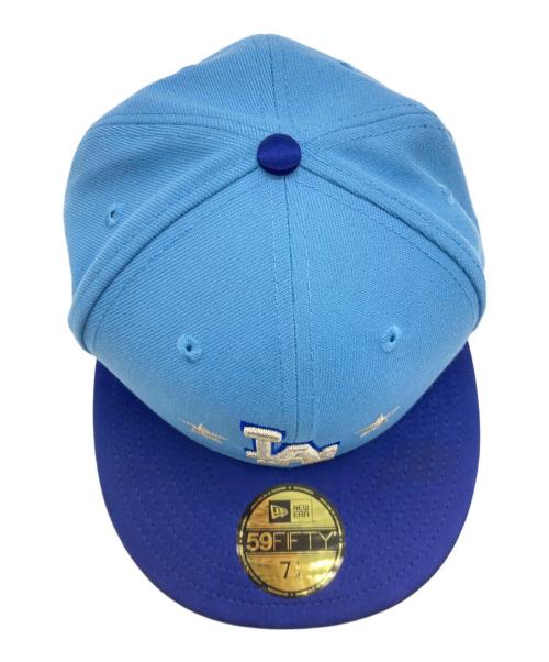 New Era（ニューエラ）New Era (ニューエラ) キャップ ブルー×スカイブルー サイズ:57.7cmの古着・服飾アイテム