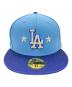 New Era (ニューエラ) キャップ ブルー×スカイブルー サイズ:57.7cm：5000円