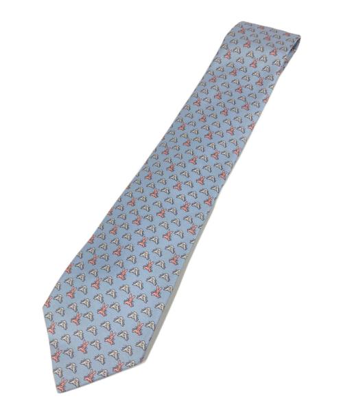 HERMES（エルメス）HERMES (エルメス) ネクタイ スカイブルー サイズ:-の古着・服飾アイテム