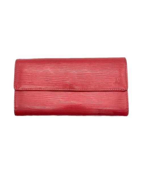 LOUIS VUITTON（ルイ ヴィトン）LOUIS VUITTON (ルイ ヴィトン) ポルトモネクレディ レッドの古着・服飾アイテム