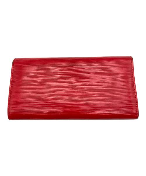 LOUIS VUITTON（ルイ ヴィトン）LOUIS VUITTON (ルイ ヴィトン) ポルトモネクレディ レッドの古着・服飾アイテム