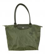 LONGCHAMPロンシャン）の古着「トートバッグ」｜グリーン