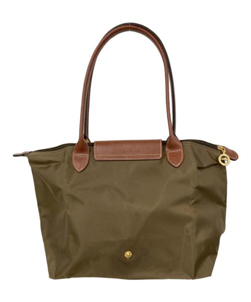 LONGCHAMP（ロンシャン）LONGCHAMP (ロンシャン) トートバッグ カーキの古着・服飾アイテム