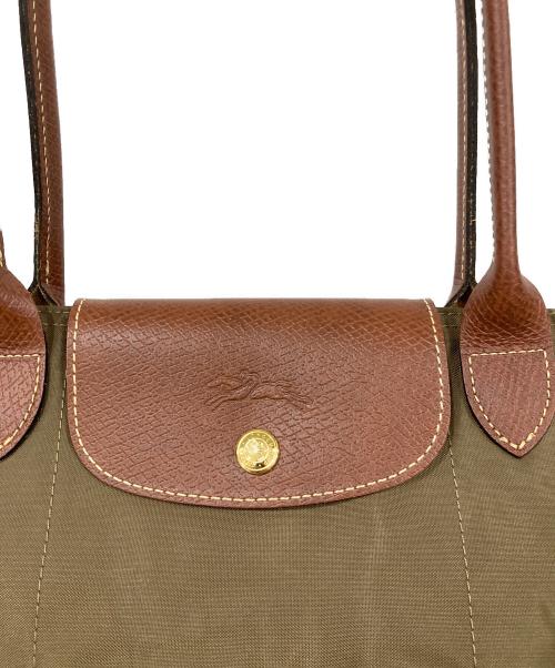 LONGCHAMP（ロンシャン）LONGCHAMP (ロンシャン) トートバッグ カーキの古着・服飾アイテム
