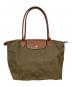 LONGCHAMP（ロンシャン）の古着「トートバッグ」｜カーキ