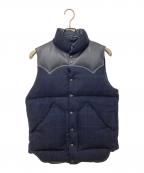 Jackson Wyomingジャクソン）の古着「ダウンベスト」｜ネイビー