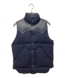Jackson Wyoming（ジャクソン）の古着「ダウンベスト」｜ネイビー