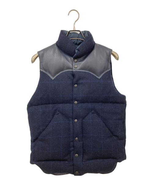 Jackson Wyoming（ジャクソン）Jackson Wyoming (ジャクソン) ダウンベスト ネイビー サイズ:38の古着・服飾アイテム