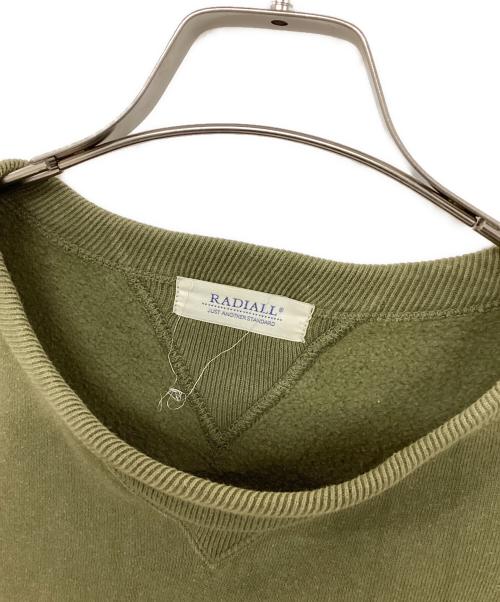 RADIALL（ラディアル）RADIALL (ラディアル) スウェット グリーン サイズ:Lの古着・服飾アイテム