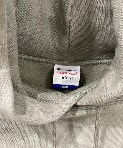 WTAPS（ダブルタップス）WTAPS (ダブルタップス) Champion (チャンピオン) ACADEMY HOODED グリーン サイズ:Lサイズの古着・服飾アイテム