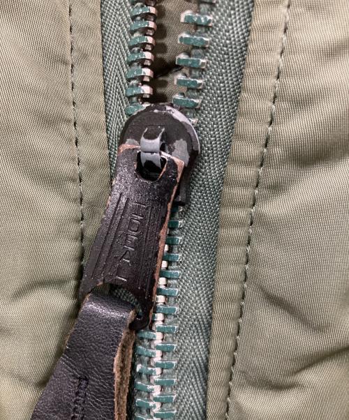 ALPHA（アルファ）ALPHA (アルファ) MA-1ジャケット カーキ×オレンジ サイズ:Lサイズの古着・服飾アイテム