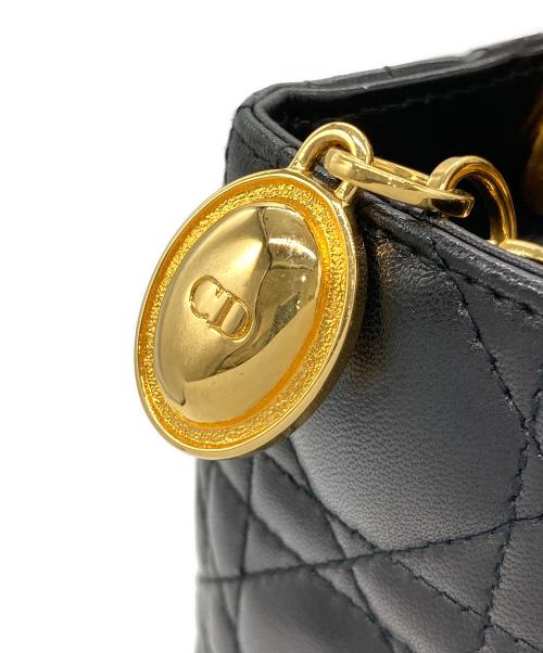 Christian Dior（クリスチャン ディオール）Christian Dior (クリスチャン ディオール) ショルダーバッグ/レディディオール ブラックの古着・服飾アイテム