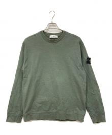 STONE ISLAND（ストーンアイランド）の古着「HEAVY COTTON JERSEY GARMENT DYED」｜グリーン