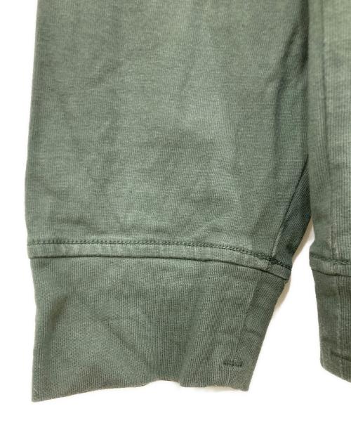 STONE ISLAND（ストーンアイランド）STONE ISLAND (ストーンアイランド) HEAVY COTTON JERSEY GARMENT DYED グリーン サイズ:SIZE Sの古着・服飾アイテム