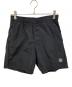 STONE ISLAND（ストーンアイランド）の古着「ナイロンメタルスイムショーツ」｜ブラック
