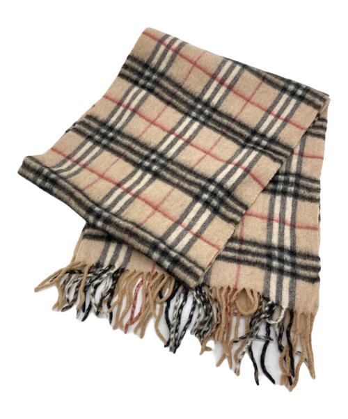 BURBERRY（バーバリー）BURBERRY (バーバリー) マフラー ブラウンの古着・服飾アイテム