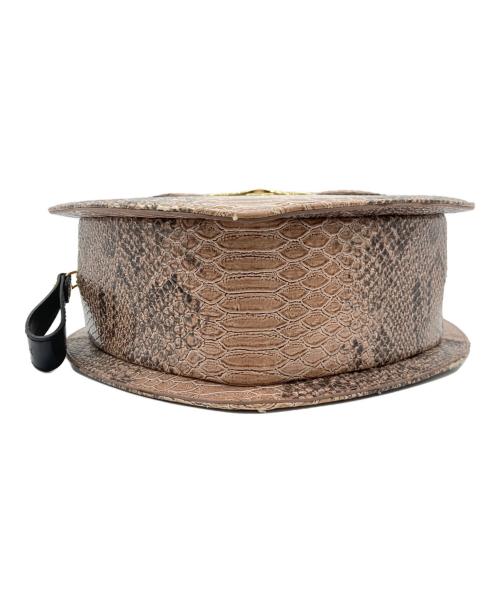 Vivienne Westwood（ヴィヴィアンウエストウッド）Vivienne Westwood (ヴィヴィアンウエストウッド) ハート型ハンドバッグ ベージュの古着・服飾アイテム