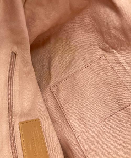 Vivienne Westwood（ヴィヴィアンウエストウッド）Vivienne Westwood (ヴィヴィアンウエストウッド) キャンバストートバッグ オレンジの古着・服飾アイテム