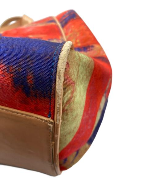 Vivienne Westwood（ヴィヴィアンウエストウッド）Vivienne Westwood (ヴィヴィアンウエストウッド) キャンバストートバッグ オレンジの古着・服飾アイテム