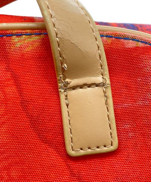 Vivienne Westwood（ヴィヴィアンウエストウッド）Vivienne Westwood (ヴィヴィアンウエストウッド) キャンバストートバッグ オレンジの古着・服飾アイテム