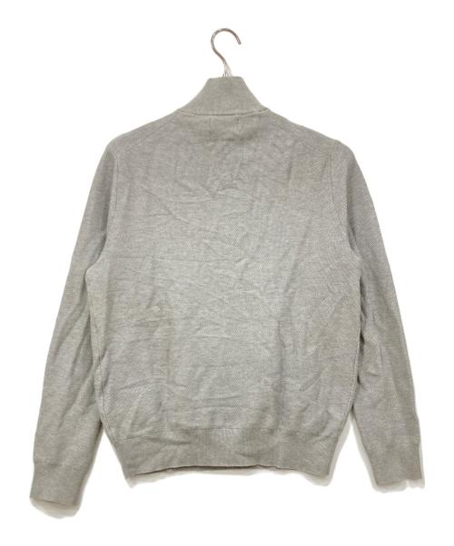 POLO RALPH LAUREN（ポロ・ラルフローレン）POLO RALPH LAUREN (ポロ・ラルフローレン) ハーフジップスウェット グレー サイズ:Lサイズの古着・服飾アイテム