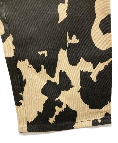 BADWAY（バッドウェイ）BADWAY (バッドウェイ) Cow Pattern Pants ベージュ×ブラック サイズ:Lサイズの古着・服飾アイテム
