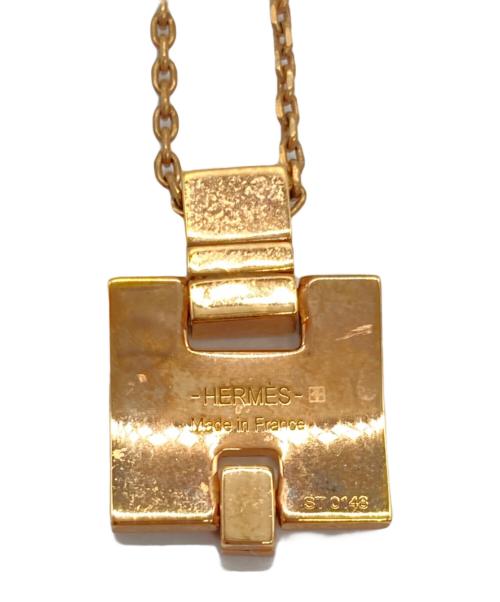HERMES（エルメス）HERMES (エルメス) アイリーンネックレス ゴールドの古着・服飾アイテム