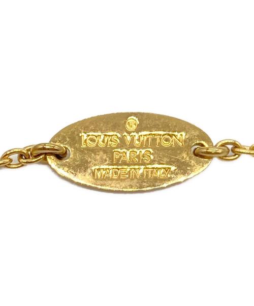 LOUIS VUITTON（ルイ ヴィトン）LOUIS VUITTON (ルイ ヴィトン) イニシャル アルファベット ネックレス ゴールドカラーの古着・服飾アイテム
